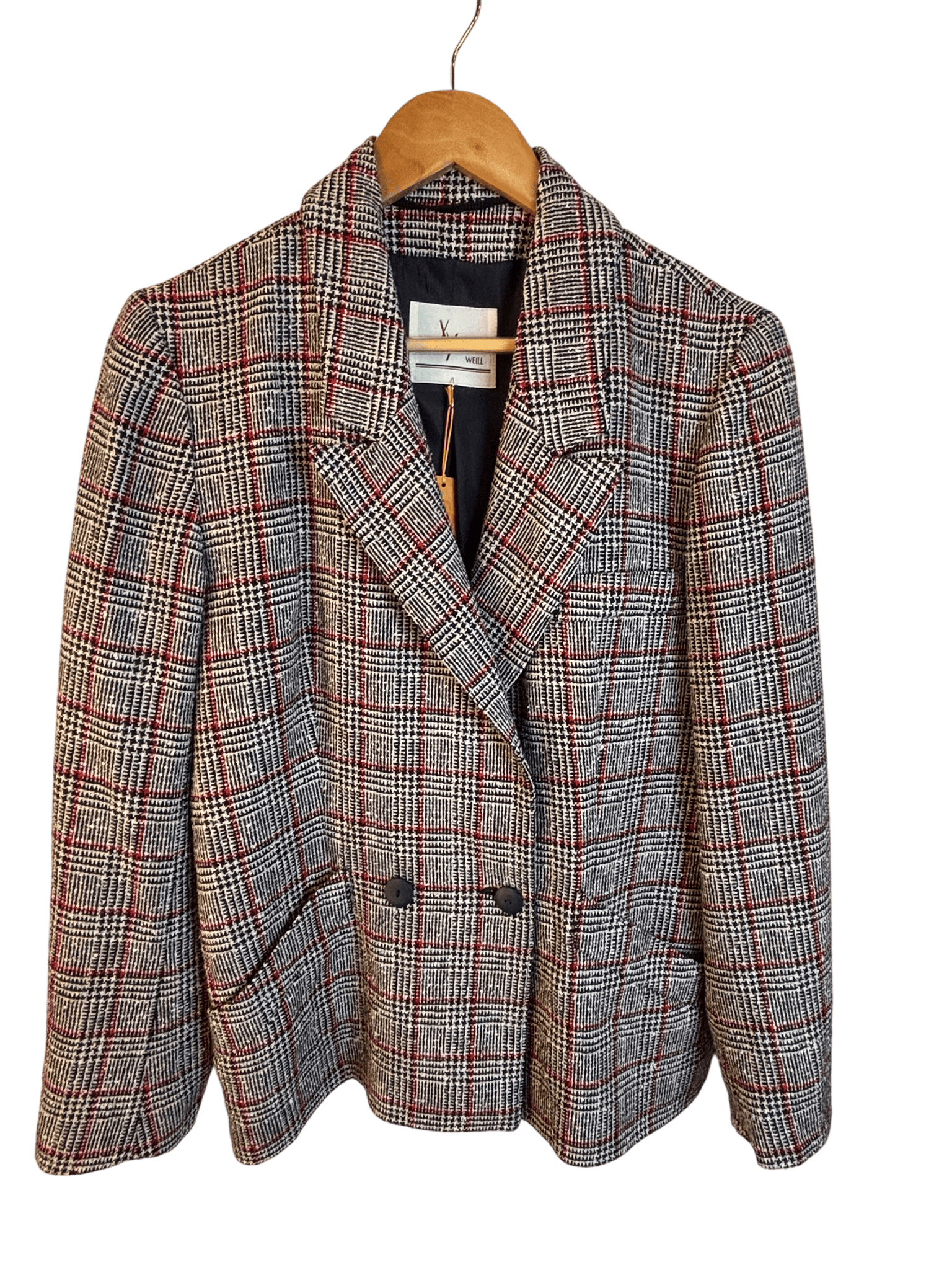 Veste à carreaux Weill