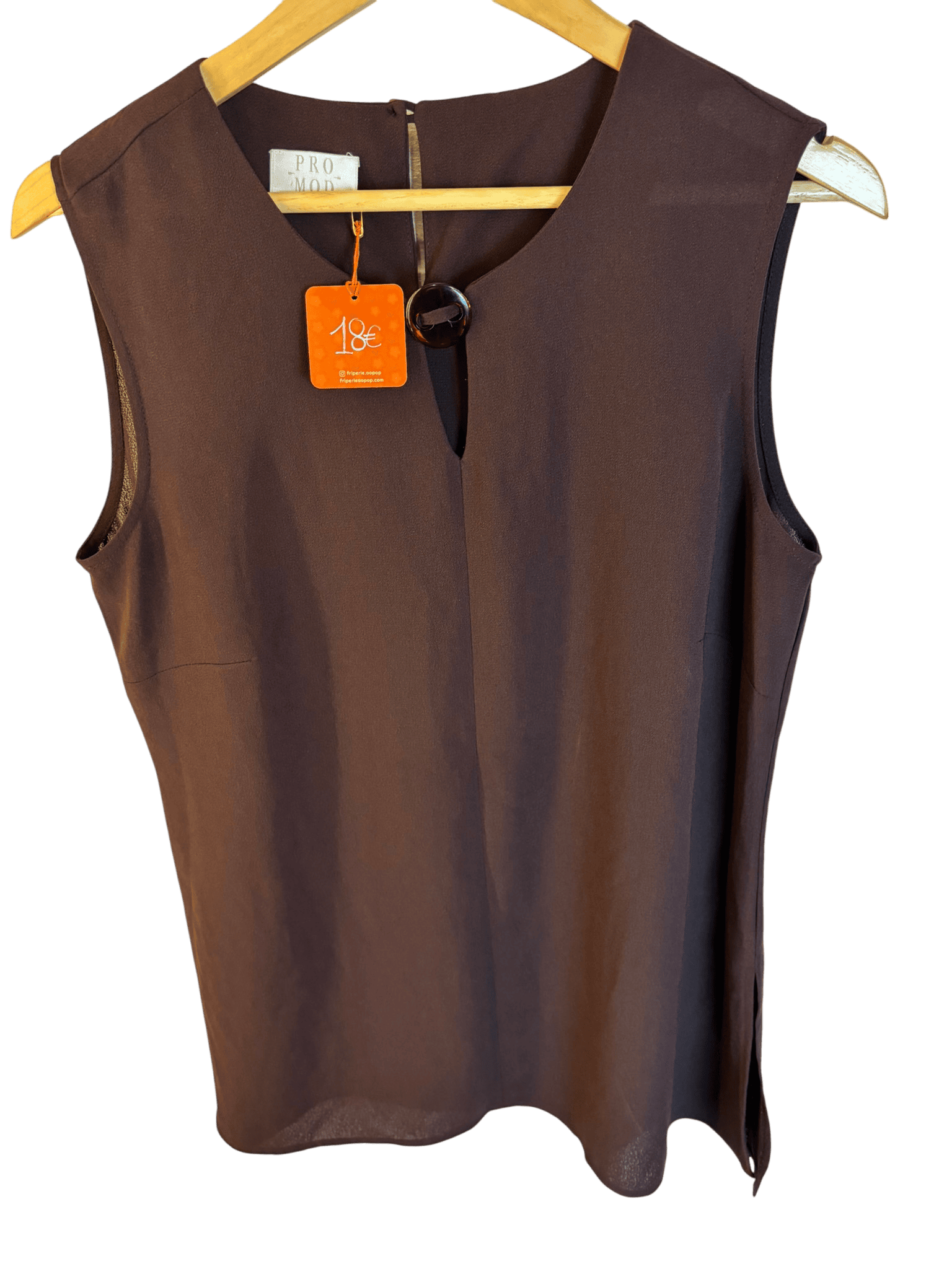 Blouse marron Promod