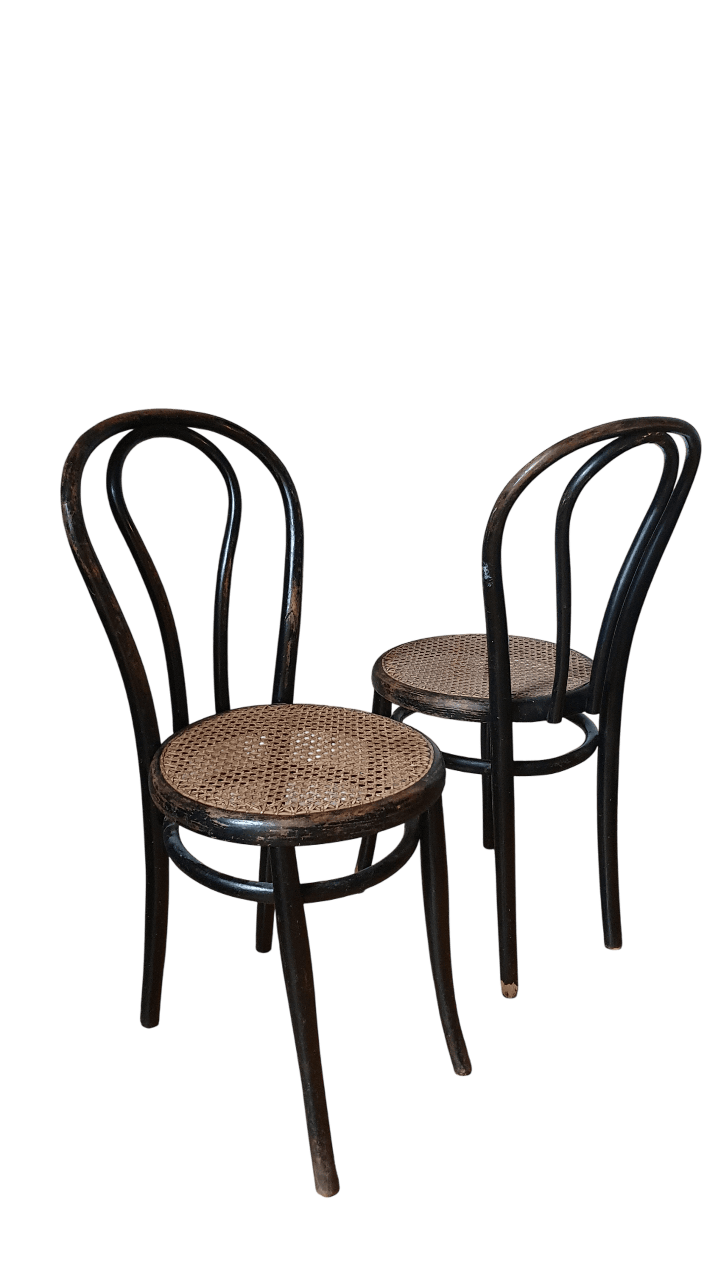 2 Chaises vintage en rotin