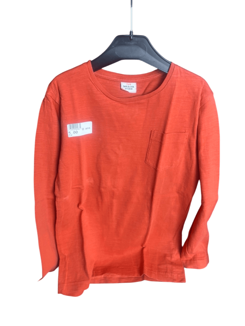 T-shirt enfant orange