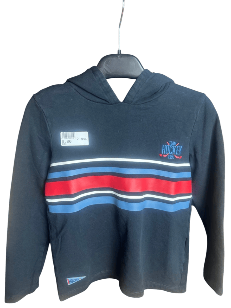 Sweat à capuche pour enfant 7 ans