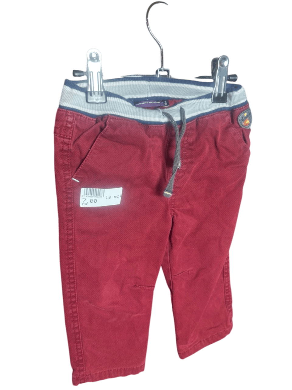 Pantalon rouge 18 mois