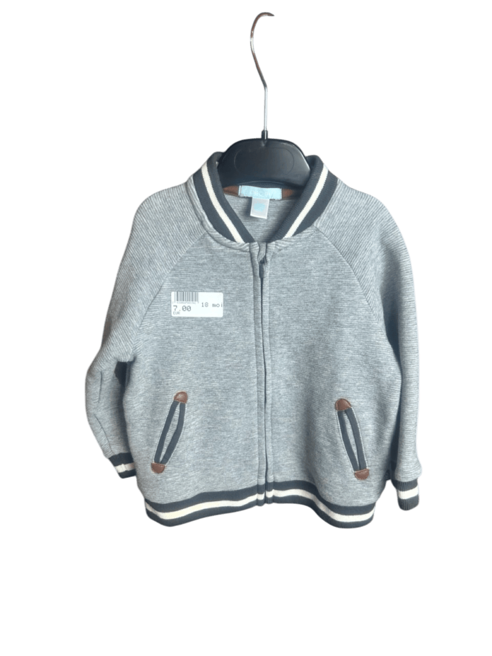 Veste enfant gris 18 mois