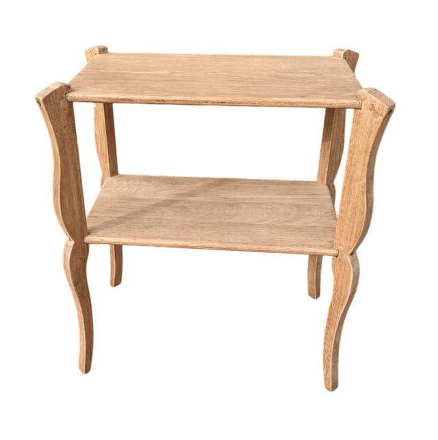 Table d'appoint vintage en bois