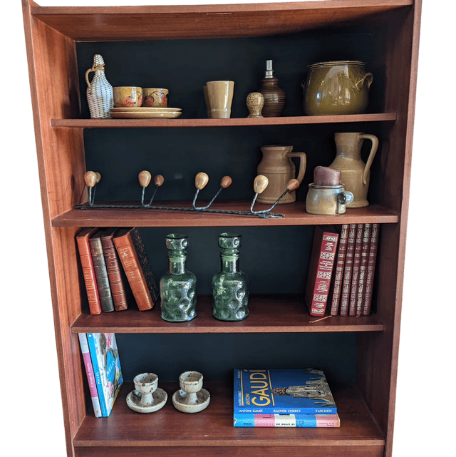 Meuble de rangement vintage en bois