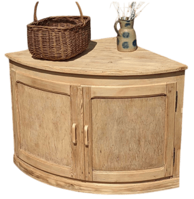 Meuble d'angle en bois