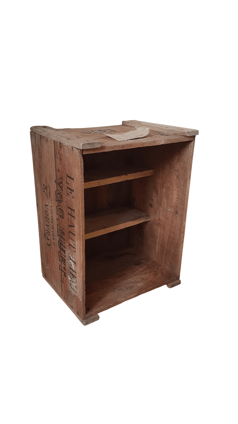 Caisse en bois vintage Vouvray