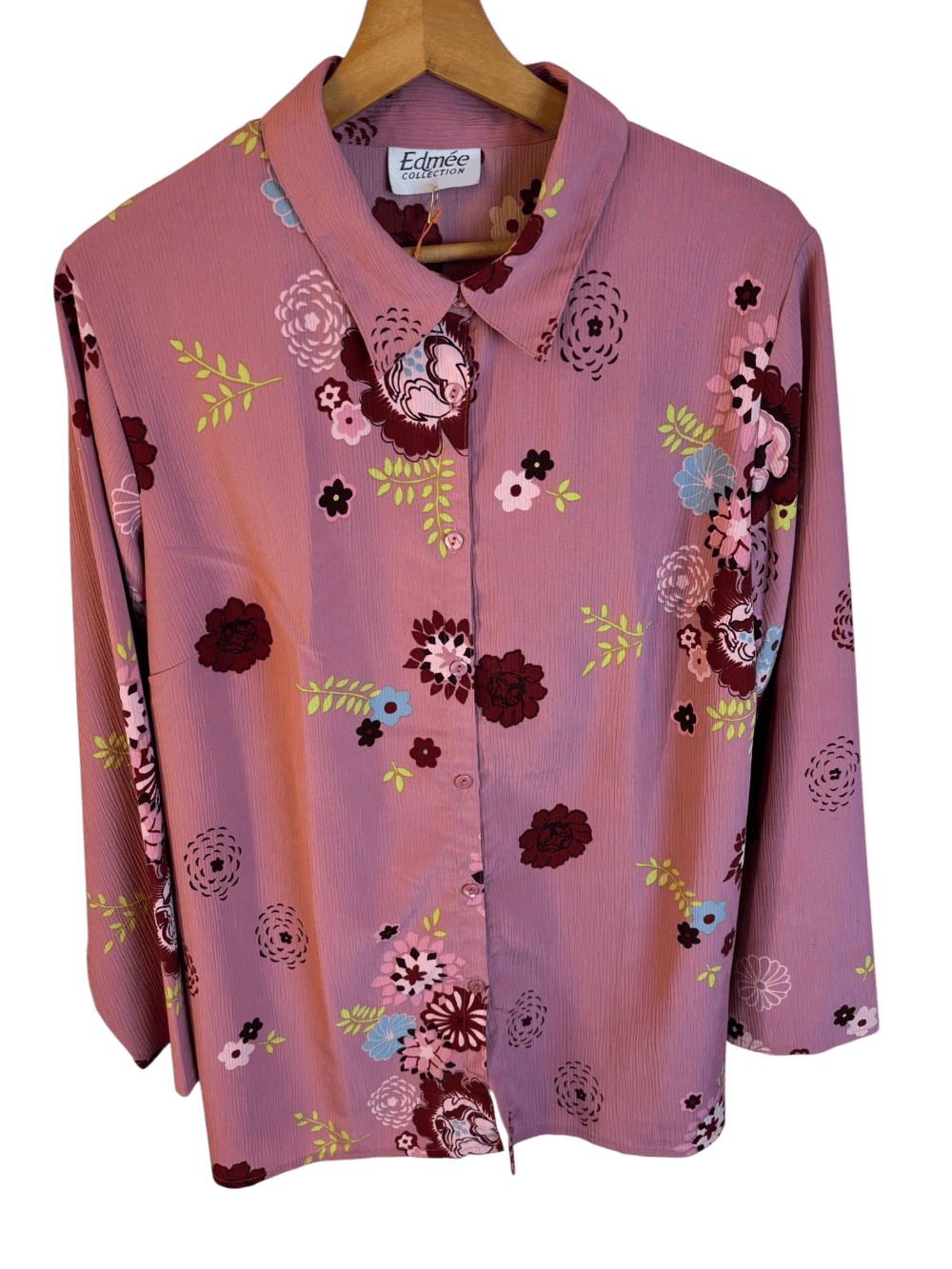 Chemise à fleurs Edmée Collection