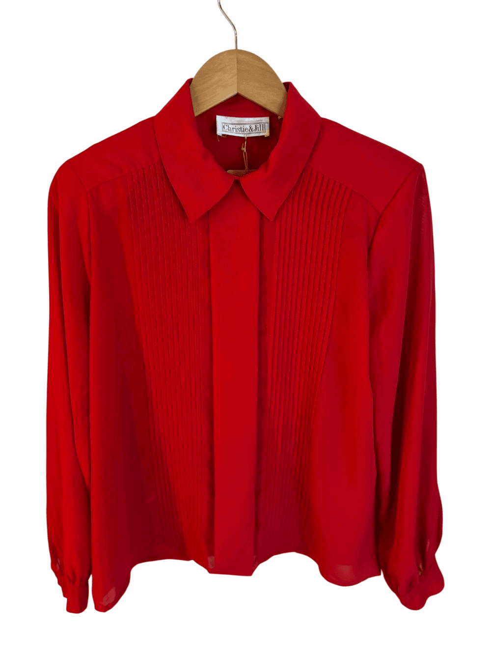 Chemise rouge Christie & Jill