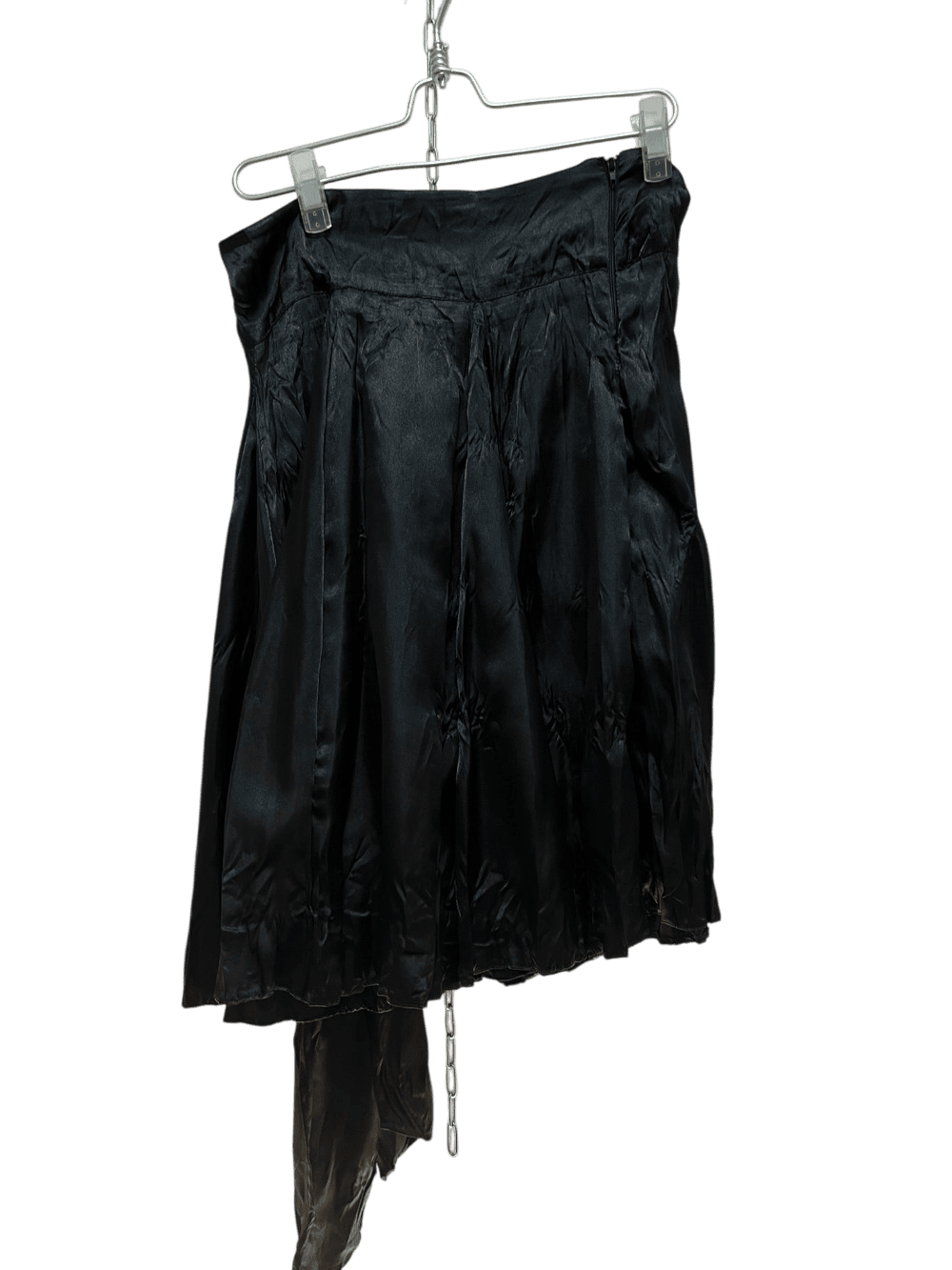 Jupe noire en satin Taille 40